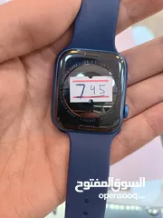  2 APPLE WATCH S7 ( 45M ) USED /// ساعة ابل الجيل 7 مقاس 45 ملي مستعمل وكاله