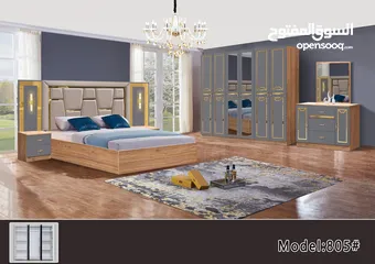  5 غرف نوم 7 قطع مع ترکیب مع دوشج شامل /BEDROOM SET WITH MATTRES