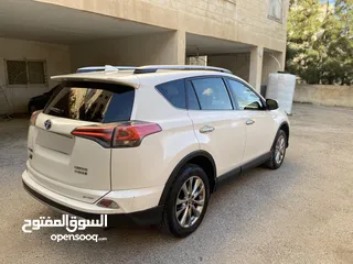  12 تويوتا راف فور فحص كامل هايبرد لميتد اعلى صنف مع فتحة بالسقف بحالة الشركة Rav 4