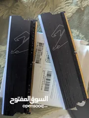  1 رام aorus للبيع بسعر طري سرعه 3733 ddr4