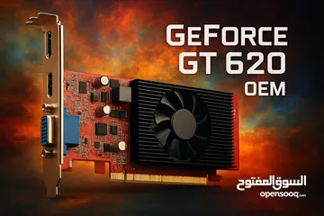  1 وحش الأداء: كرت شاشة   Nvidia GeForce GT 620 OEM