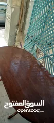  1 طاوله سفره بحاله جيده جدا بدون كراسي