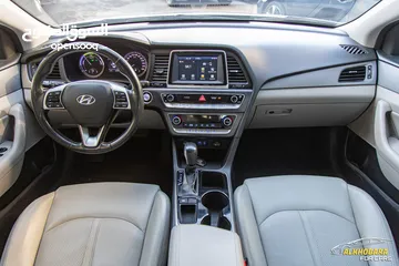  2 Hyundai Sonata 2018  السيارة وارد أمريكي