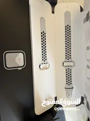 4 Apple watch series 6 44MM Nike Edition silver color
