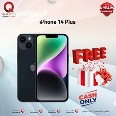  1 IPHONE 14 PLUS ( 128GB ) NEW /// ايفون 14 بلس ذاكرة 128 الجديد