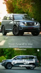  24 NISSAN PATROL V8 SE SUPERB CONDITION GREY 2016 - RAMADAN OFFER PRICE