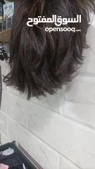  2 وصلات شعر طبيعي مكفول وسعر خيال