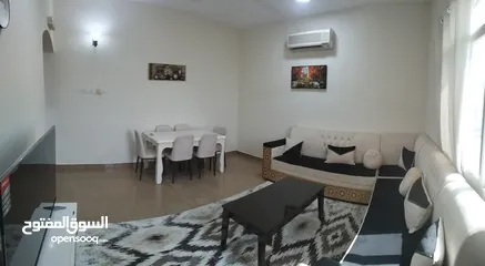  13 Fully furnished flat for rent in Sohar Al Multaqa street