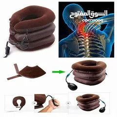  10 مخدة رقبة الهوائيه نفخ مخمل لاستقامه الفقرات و معالجة الام الرقبة مخده رقبه بالون الرقبة مسند مخدة