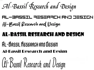  4 مجموعة ضخمة من الخطوط عربية و انجليزية