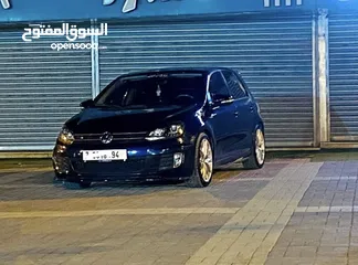  1 سيارة جولف mk6 2012