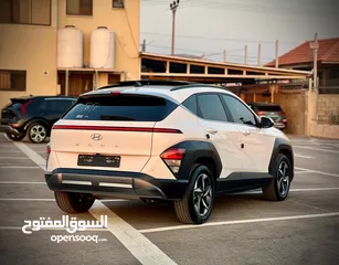  14 هونداي كونا  هايبرد (بنزين+كهرباء )  الشكل الجديد  فل الفل مميز بدون فتحة 2023/
