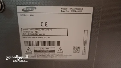  4 شاشة سامسونج led 32 عادي مش سمارت