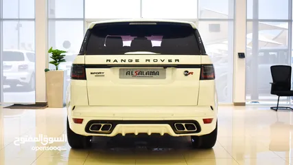  5 2014 RANGE ROVER SPORT FACELIFT SVR GCC