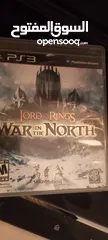  1 ps3 game   (Lord of the rings )
