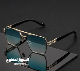  1 إطار مربع كبير الحجم يأتي بنمط أنيق وأنيق بحد ذاته، مما يجعل منه إكسسوار عصري مناسب للرجال والنساء..