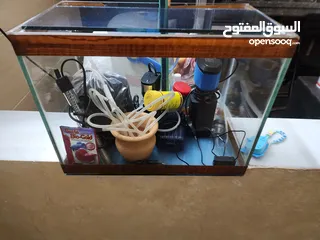  1 حوض سمك  للبيع