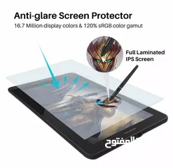  10 HUION KAMVAS 13 Graphics Drawing Tablet Tilt Battery-free Pen Android Support