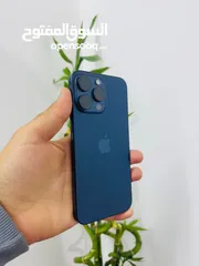  5 iPhone 15 pro max blue titanium 256