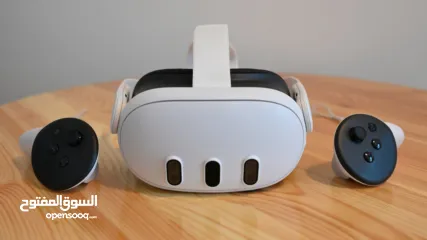 1 meta quest 3 مستعملة مع العاب 20 لعبة