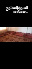  1 مجلس عربي للبيع مع موكيته البيع بداعي السفر 6مساند 6 سفنجات 6 مراكي