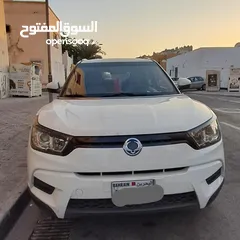  2 SSANGYONG  TIVOLI 2017,WHITE COLOUR