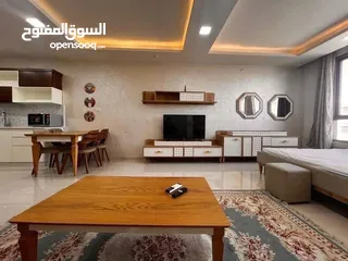  2 استوديو مفروش للايجار في المصيون قرب المجلس التشريعي