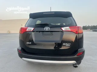  6 تويوتا راف 4 خليجي أربعة سلندر  فتحة سقف بصمة Toyota RAV 4 VXR  sunroof