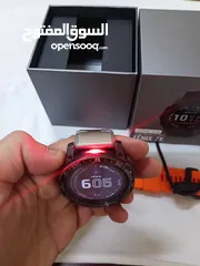  6 جارمن فينيكس Garmin fenix 7X sapphire solar titanium