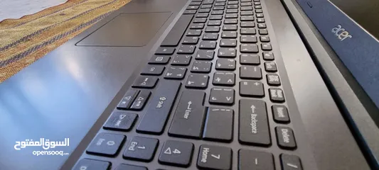  7 لابتوب ايسر كرتين شاشة i5 جيل عاشر سلم رفيع جهاز شبه جديد جهاز نضيف سريع الله يطرح البركة لصاحب النص