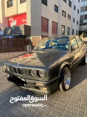  1 بي ام بوز نمر E30 موديل 1988 ماتور ابيض 2000 6سلندر