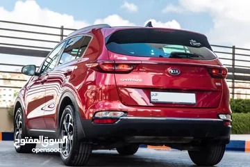  4 كيا سبورتاج خمري 2021 للبيع