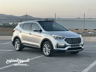  4 هونداي سنتفيه 2016/فتحة سقف بانوراما  4x4