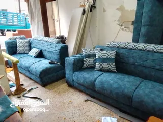  1 منجد كنب مستعمل وجديد