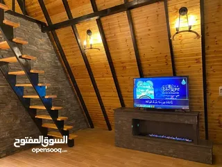  14 اكواخ خشبيه