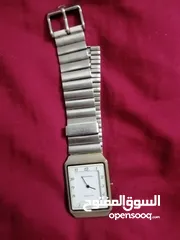  7 ساعة يد ماركة Charles Delon الأصلية – Slim Watch   تصميم كلاسيكي نحيف، شكل مستطيل، سوار معدني ستانلس
