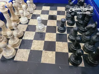  11 شطرنج رخام