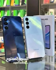  5 مشغل اخو الجديد A15 كفاله الشركة 16 رام  256 جيجا اغراضة والكرتونه الأصلية متوفر توصيل