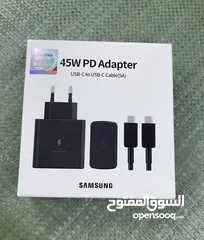  23 شواحن السامسونج ال 45 واط الاصلي صناعه فيتنام  فاست تشارج ختم الشركه وعليه الباركود