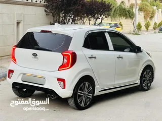  6 كيا بيكانتو  Gt line اصل فل الفل عدا فتحه 2019