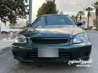  6 هوندا سيفيك 99 اتوماتيك بحالة الوكاله بسعر مغري