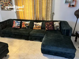  2 L shape sofa