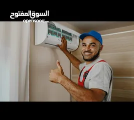  5 اجراء كافة أعمال صيانة المكيفات فك نقل تركيب شحن غاز وتأسيس جميع انواع المكيفات