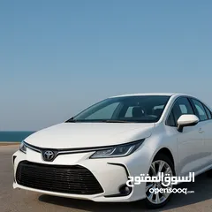  4 تويوتا كورولا هايبرد  2025 عداد زيرو  TOYOTA COROLA HYBRID 2025