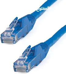  7 CABLE E.NET CAT6a patch cord gray 50M  كابلات انترنت 50M