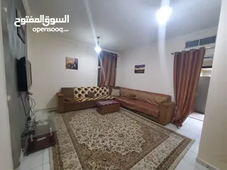  6 لايجار الشهري شقه غرفة وصالة مفروشة بشارع المرور القديم خلف جراند مول