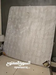  1 فرشة تخت بحالة جيدة جدا نوع فاخر sleep fine  قياس 200×180