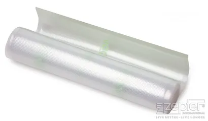  2 بكرات رقائق لف الطعام من فاكسي300x28 ) سم/ 300x20سم ) VS-R-SET  اكياس تفريغ الهواء - تفريز - حفظ