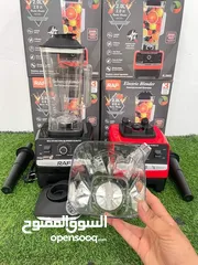  3 الخلاط الصناعي RAF ضد الكسر 2.5 لتر خلاط صناعي من راف 2400 واط قوي مكسر