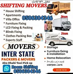  1 movers and Packers Abu Dhabi